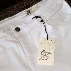 Cosmic Blue Love Skinny Jeans